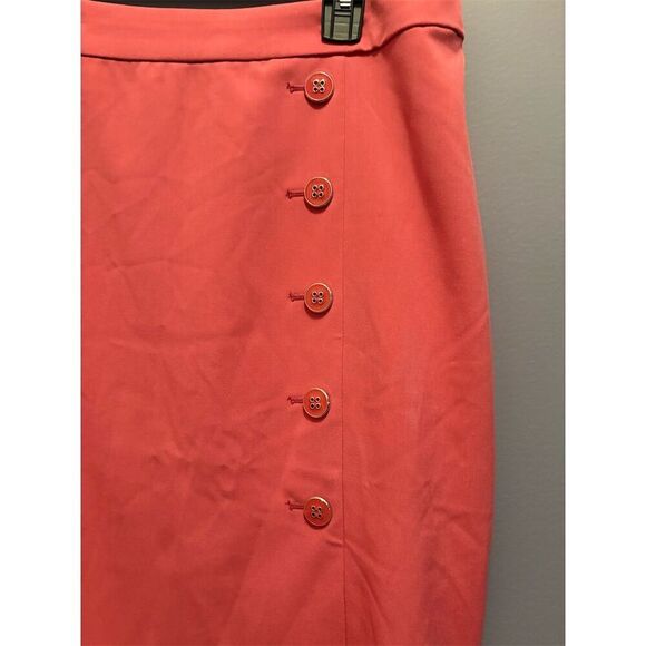 NY & Company Women's Pink Knee Length Pencil Skirt Size 12 - Picture 2 of 8
